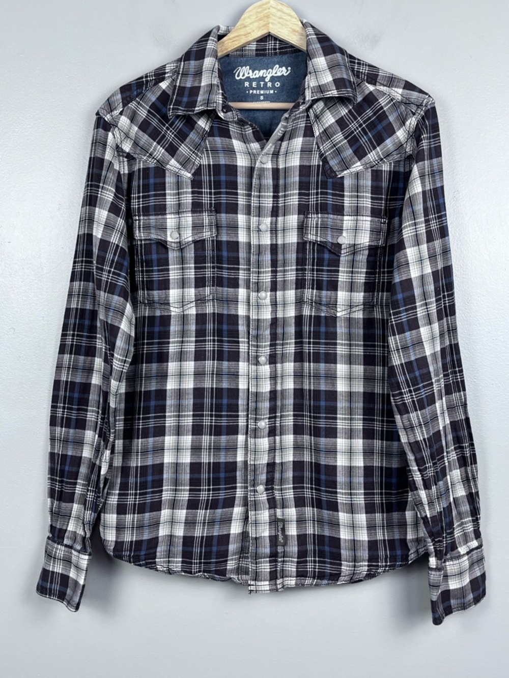 Wrangler Retro Women's Pearl Snap Lined Western Shirt Size S; Rodeo, Ranch